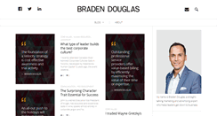 Desktop Screenshot of bradendouglas.com